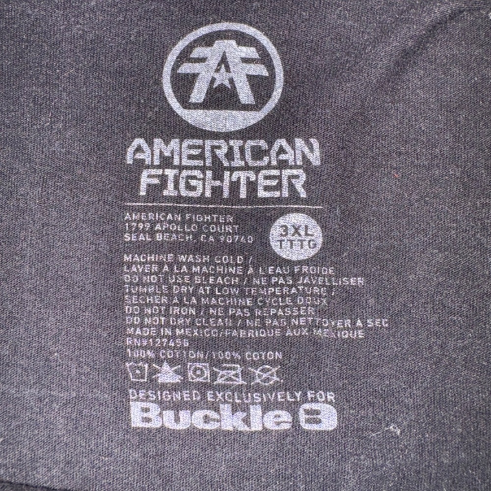 American Fighter | Men's Buckle Exclusive Graphic T-Shirt | Size XXXL - Picture 3 of 6